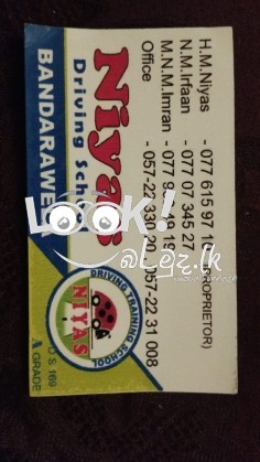 Niyas driving school 