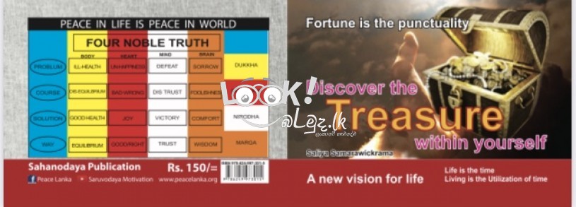 DISCOVER the TREASURE within   YOURSELF Novel By Saliya Samarawickrama 