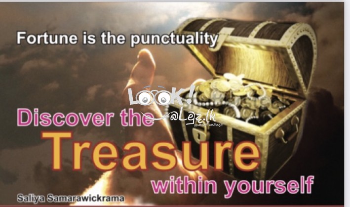 DISCOVER the TREASURE within   YOURSELF Novel By Saliya Samarawickrama 