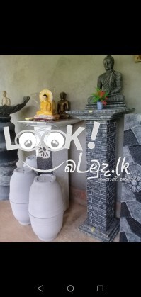 බුදු කණු හා මල් පෝච්චි නිශ්පාදනය 