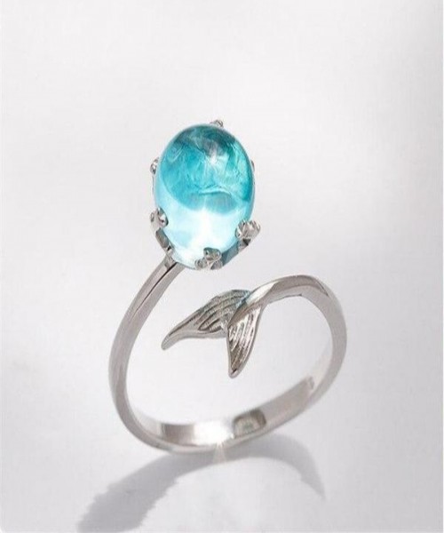 BLUE MERMAID RING