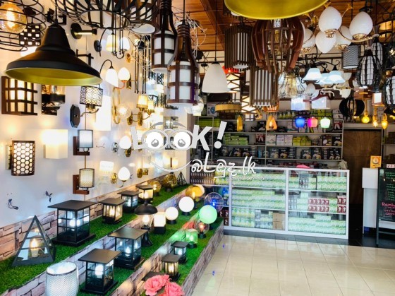 RAINBOW LAMPS wall lamps indoor outdoor Fittings LED bulbs and pannel light candlers garden light