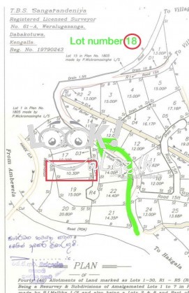 Land for sale AMBEWELA