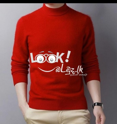 Mens long sleeve highneck 