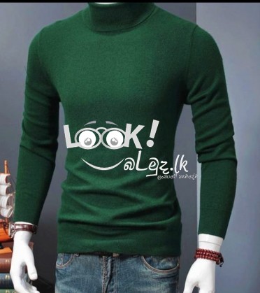 Mens long sleeve highneck 