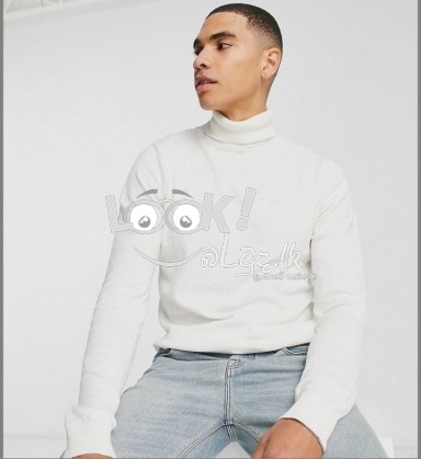 Mens long sleeve highneck 