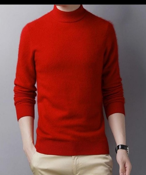 Mens long sleeve highneck 