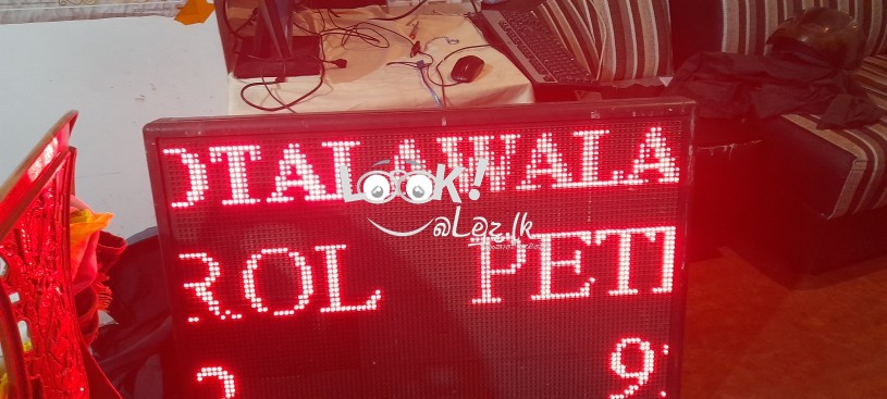 Led display board make and repairs and program 
