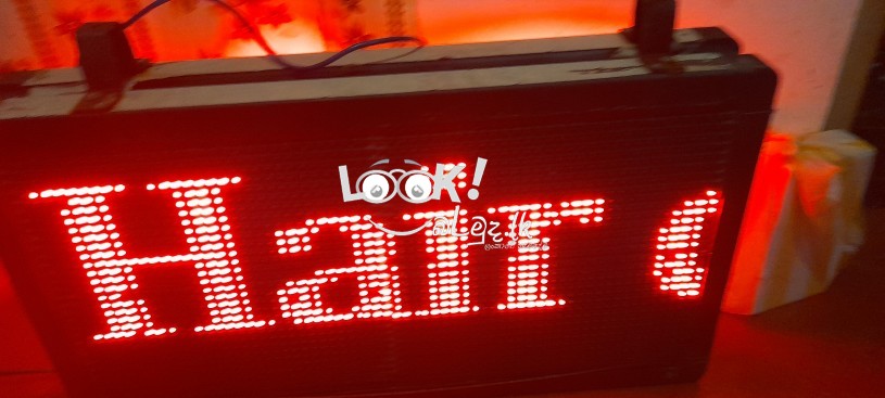 Led display board make and repairs and program 