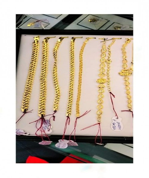 Gold jewellery settu 