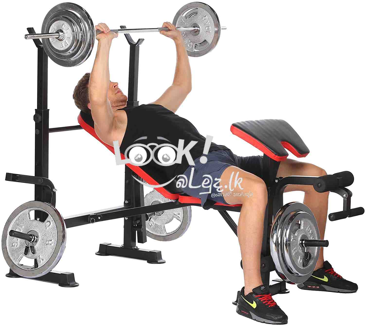 Brand New Weight Lifting Bench with full set