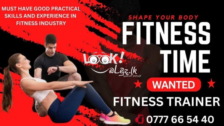 JOB VACANCY for Fitness Trainer 