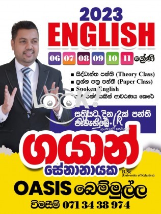 English Classes for Grade six to OL