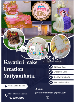 Gayathri Cake Creation