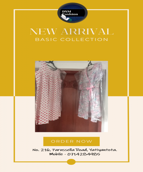 New Arrival Basic Collection 