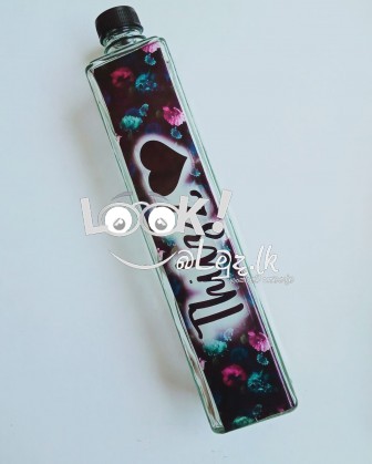 Printed Glass Bottle Gift වෙනස් විදියෙ තෑග්ගක් දෙමුද?