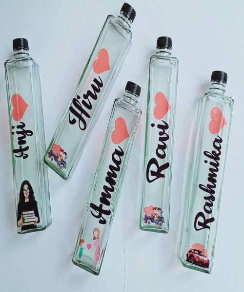 Printed Glass Bottle Gift වෙනස් විදියෙ තෑග්ගක් දෙමුද?
