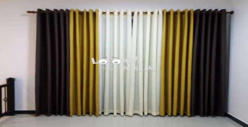 Creative door window curtains