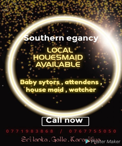 Available HOUSEMAIDS and NANNIES 