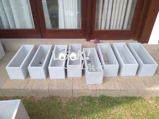 24x8x8 inches Rectangular Pots 