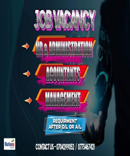 Job vacancies for HR AND  ADMINISTRATION ACCOUNTS MANAGEMENT 