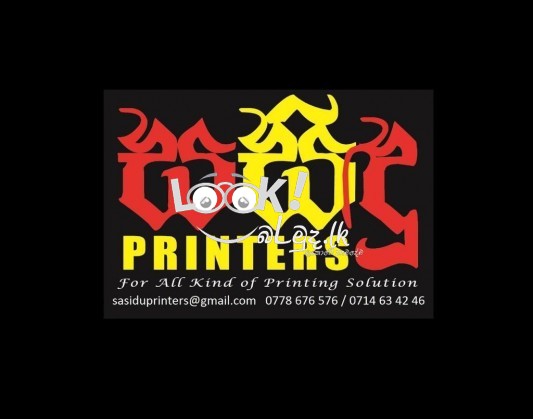 SASINDU PRINTERS  Binding  - Printout  Rubber stamp Type setting 