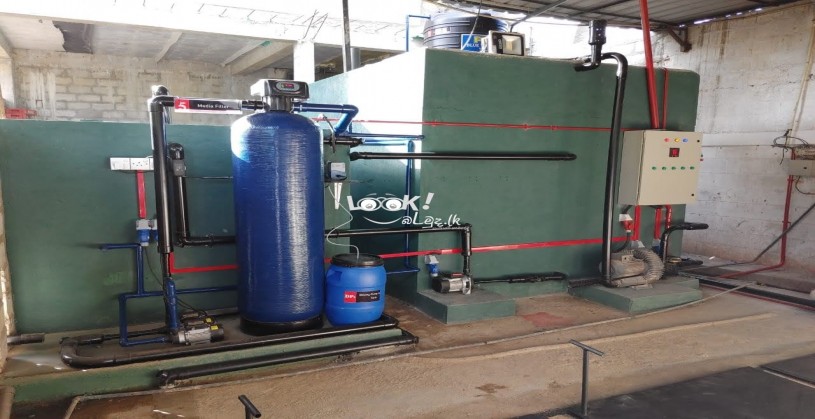 Pure water filter plants & waste water filter plants 