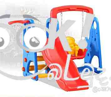 Kids Toy Baby Children Slider with Swing