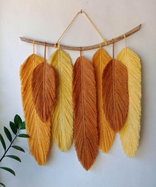 Macrame Leaves