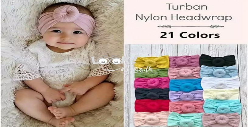 Toddler Girl Kid Baby Big Bow Hairband set