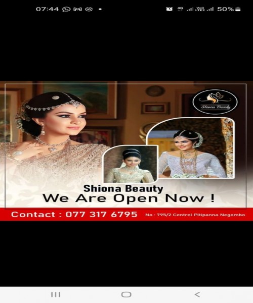 Shiona Beauty Salon Negambo