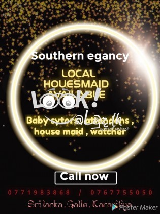 Available HOUSEMAIDS and NANNIES