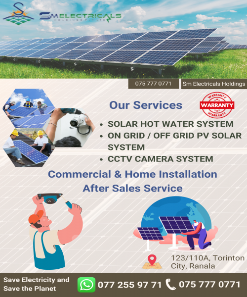 Sola light system & Hot Water system