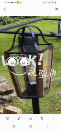 GARDEN & HOME LIGHT DESIGN (Wood & Steel )