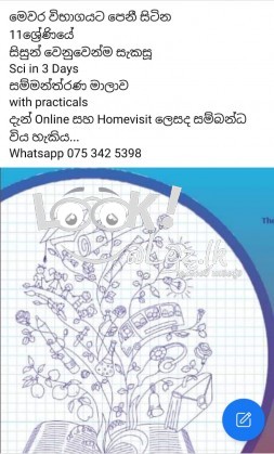 SCIENCE  and CHEMISTRY  Classes online and physical 