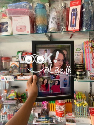 පින්තූර සැකසීම හා රාමු කිරීම.