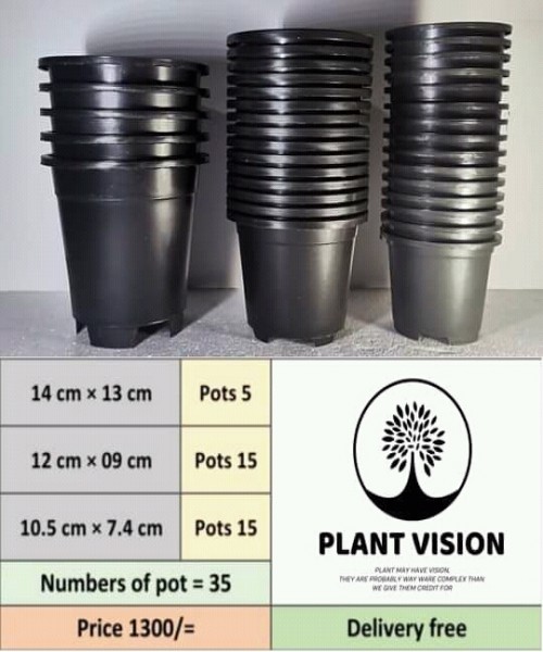 Plastic pots for sell