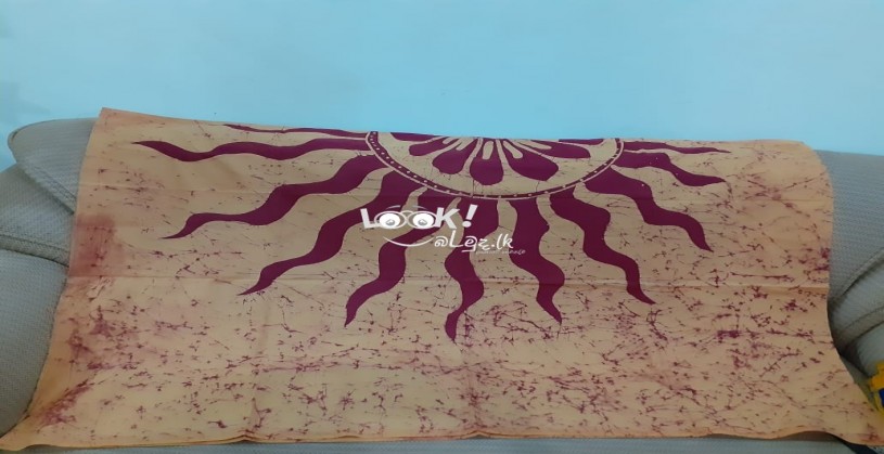 Batik frock material 