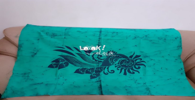 Batik frock material 