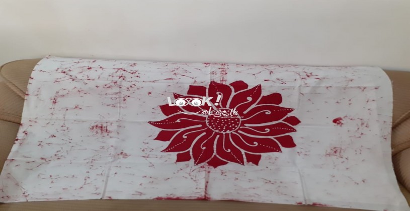 Batik frock material 