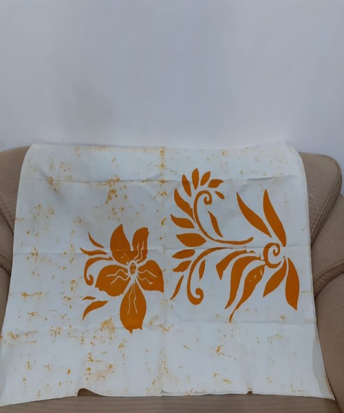 Batik frock material 